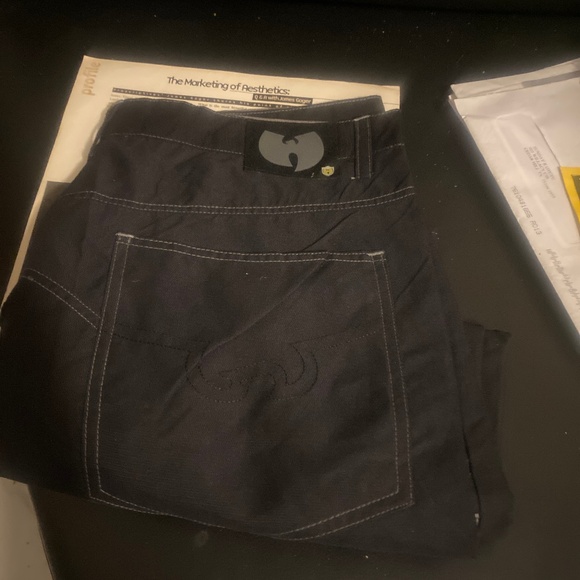 WU WEAR 90’s Vintage Pants Sz 36 - Picture 7 of 9